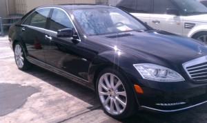 Car Detailing in La Jolla on this Mercedes S-Class